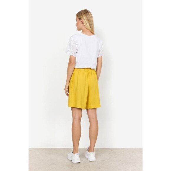 NWT SOYA CONCEPT Loraine 5 100% Organic Cotton Pure White Eyelet Shirt - Picture 3 of 5